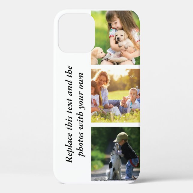 Add your own text and pics  Case-Mate iPhone case (Back)