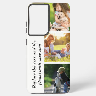 Add your own text and pics  samsung galaxy case