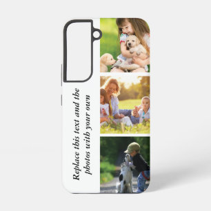 Add your own text and pics  samsung galaxy case