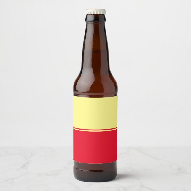 ADD YOUR OWN TEXT Beer Bottle Label  (Front)