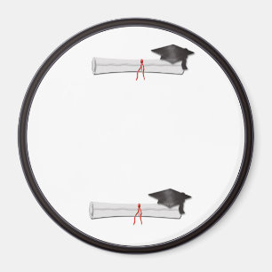 Add Your Own Text Black Graduation Magnet