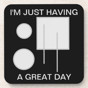 Add Your Own Text Geometric Coaster
