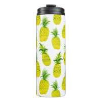 Add your own text! Pineapple Party Watercolor