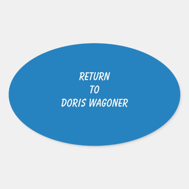 ADD YOUR OWN TEXT-STICKER CLASSIC ROUND STICKER (Front)