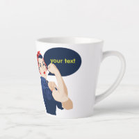 Add your own text to rosie riveter