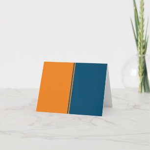 ADD YOUR OWN TEXT Two tone birthday card