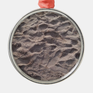 Add your own text, writing in sand, sunny beach metal tree decoration