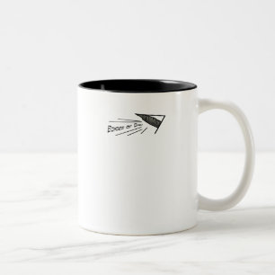 Add your own words! Two-Tone coffee mug
