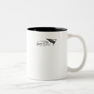 Add your own words! Two-Tone coffee mug