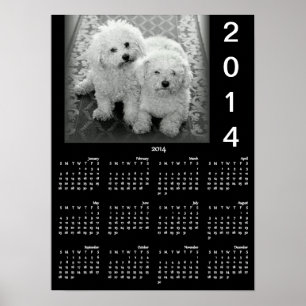 Add Your Photo 2014 Calendar Poster