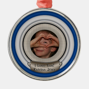 Add Your Photo and Choose Any Color Frame Metal Tree Decoration