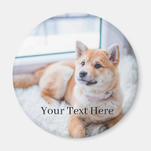 Add Your Photo and Text Customized Magnet