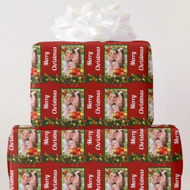 Add your PHOTO Christmas Wrapping Paper (Creator Uploaded)