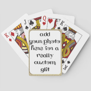 Add Your photo Custom Bicycle® Play Playing Cards
