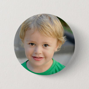 Add Your Photo Custom Personalised 6 Cm Round Badge
