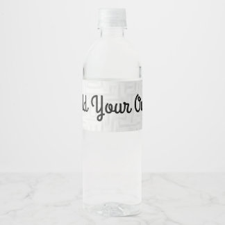 Add your Photo/Design - Water Bottle Label