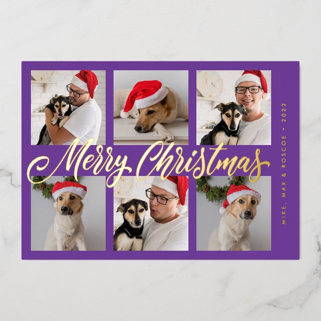 ADD YOUR PHOTO | Merry Christmas (Front)