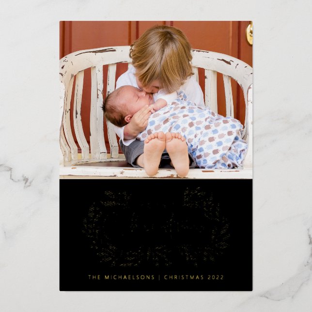 ADD YOUR PHOTO | Merry Christmas (Front)