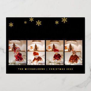  ADD YOUR PHOTO   Merry Christmas Foil Holiday Car