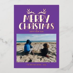 ADD YOUR PHOTO Merry Christmas & Happy New Year
