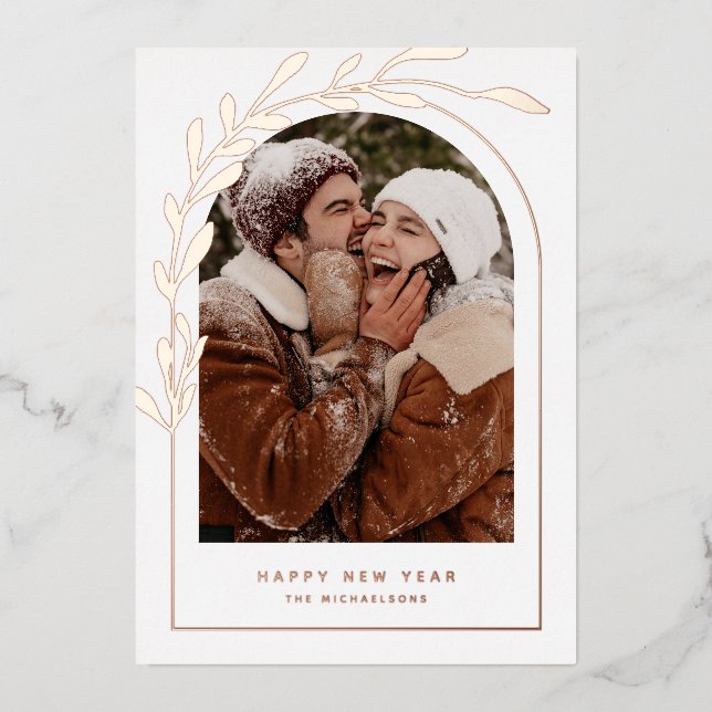 ADD YOUR PHOTO | Merry Christmas Happy New Year (Front)