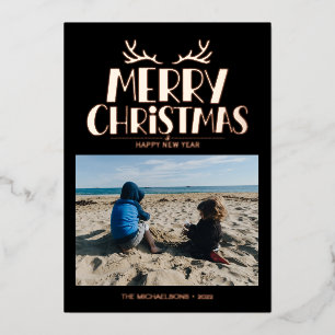 ADD YOUR PHOTO Merry Christmas & Happy New Year