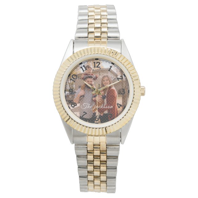 ADD YOUR PHOTO Name Watch (Front)