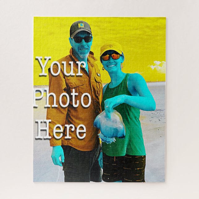 Add Your Photo Personalised Puzzle Sizes (Vertical)