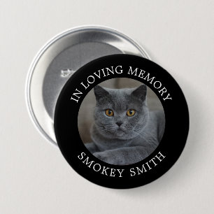 Add Your Photo - Pet Memorial 7.5 Cm Round Badge