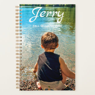 Add YOUR Photo(s) Name Personalised Notebook Planner