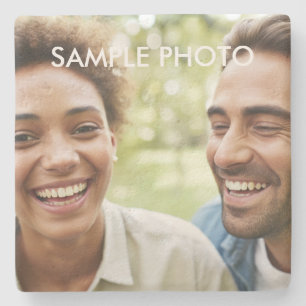 Add Your Photo Stone Coaster