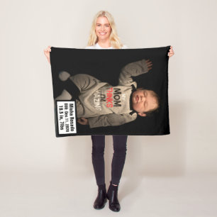 Add Your Photo / Text - Fleece Blanket, 60"x80" Blanket