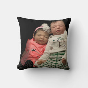 Add Your Photo / Text -Throw Pillow 16" x 16"