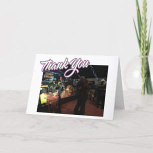 add your photo thank you card