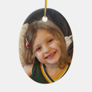 Add your Photo to this Personalised Ceramic Tree Decoration