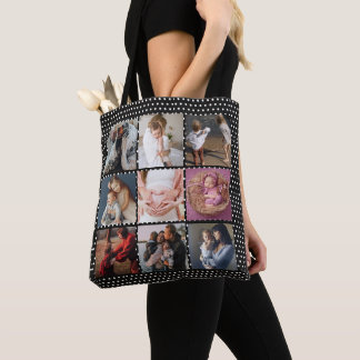 ADD YOUR PHOTOS custom collage Mother's day Tote Bag
