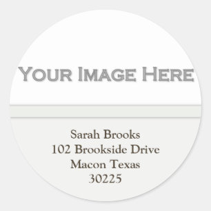 Add Your Picture Address Stickers