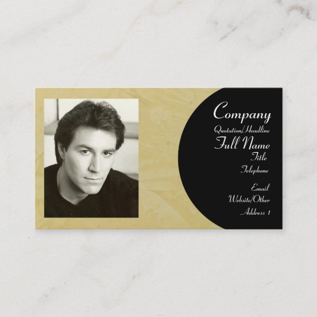 Add Your Picture Business Card (Front)