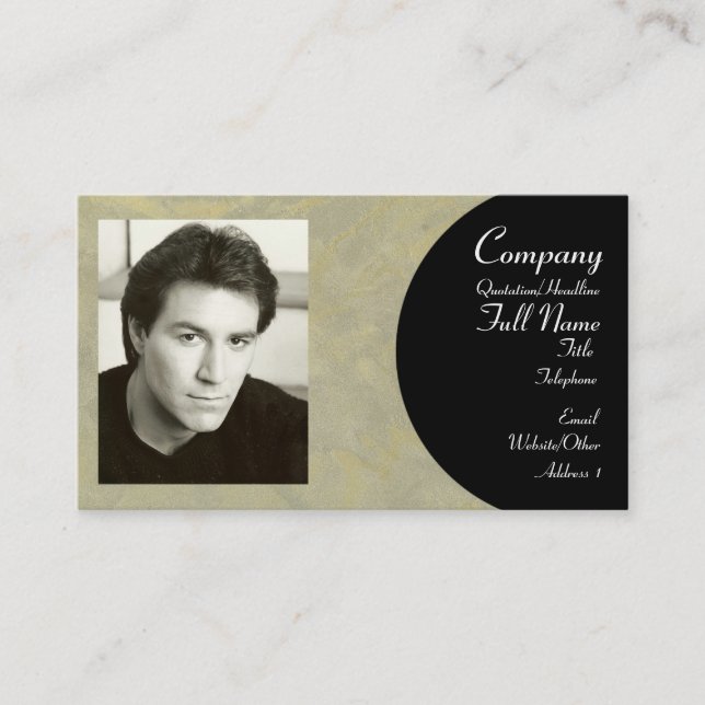 Add Your Picture Business Card (Front)