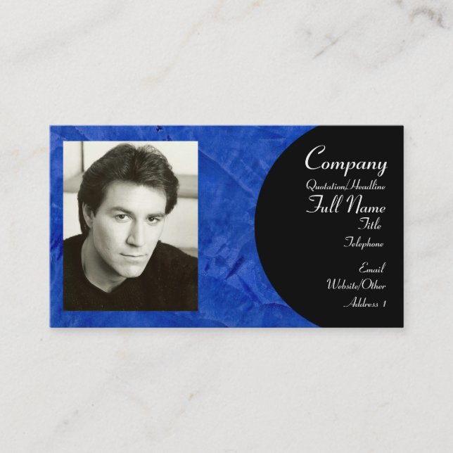 Add Your Picture Business Card (Front)