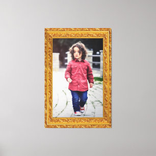 Add Your Portrait, Family Photo,... Personalised Canvas Print