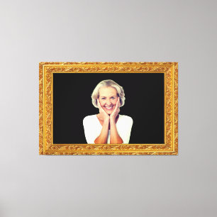 Add Your Portrait, Family Photo,... Personalised  Canvas Print