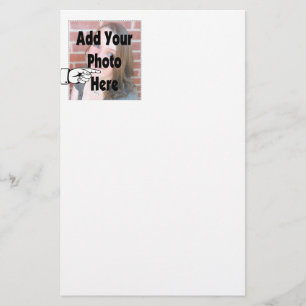 Add your special Photograph Picture Stationery