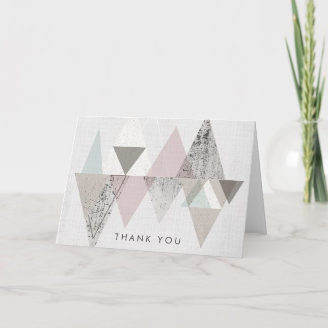 Add Your Text | Amuse II | Geometric Modern Card (Front)