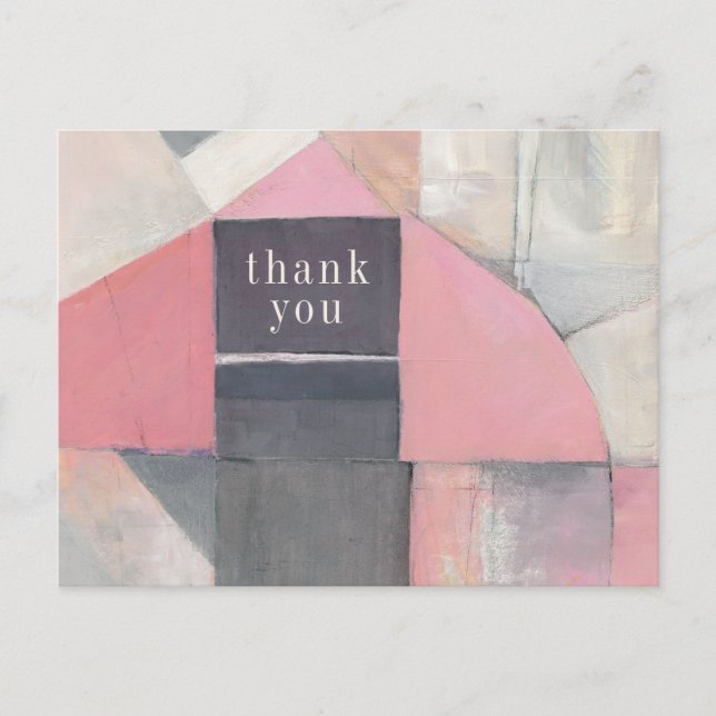 Add Your Text | Blushing Bride Postcard (Front)