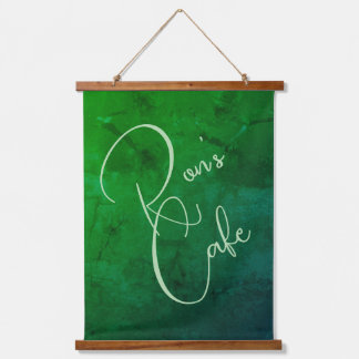 add your text hanging tapestry