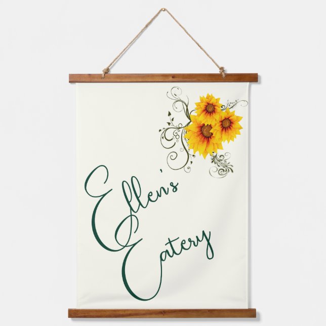 add your text hanging tapestry (Front)