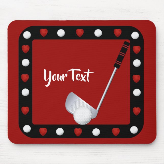 Add Your Text Mousepad (Front)