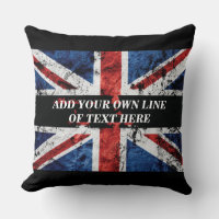 Add your text on English flag