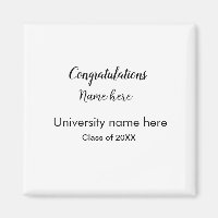 add your text simple graduate add school name cong